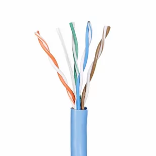 A-LAN Kabel UTP Alantec KIU5PVCB305 kat.5e PVC 305m niebieski - Kable miedziane - miniaturka - grafika 1