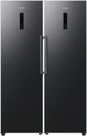 Zestawy AGD - Zestaw AGD Samsung Chłodziarka RR39C7EC5B1 + Zamrażarka RZ32C7CBEB1 Grafitowa stal - miniaturka - grafika 1