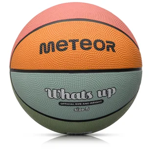 Piłka Koszykowa Meteor What's Up 5 Jasnoniebieski/pomarańczowy - Piłka nożna - miniaturka - grafika 1
