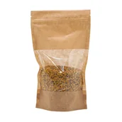 Folia, papier śniadaniowy, serwetki - Woreczki DOYPACK eko 750 ml ze struną i okienkiem (10 szt) - wzór DOYEKO3 - miniaturka - grafika 1