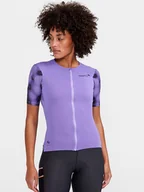 Koszulki sportowe damskie - Craft Koszulka kolarska "Pro Gravel" w kolorze fioletowym - miniaturka - grafika 1