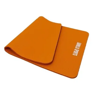 Gorilla Sports Mata do jogi 190x60x1,5 cm pomarańcz (100541-00036-0133) - Maty do jogi - miniaturka - grafika 1