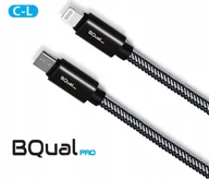 Kable USB - PRZEWÓD 1m 3A 480Mbps DO SZYBKIEGO ŁADOWANIA IPHONE USB-C Lightning - miniaturka - grafika 1