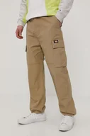 Spodnie męskie - Dickies Spodnie męskie kolor beżowy w fasonie cargo - miniaturka - grafika 1