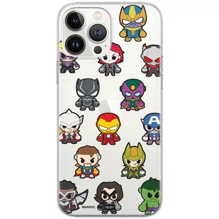 Etui Marvel dedykowane do Iphone 5/5S/SE, wzór: Avengers 025 Etui częściowo przeźroczyste, oryginalne i oficjalnie licencjonowane - Etui i futerały do telefonów - miniaturka - grafika 1