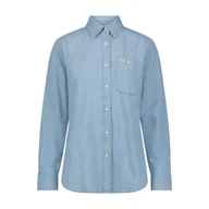Koszule damskie - KOSZULA DAMSKA JEANSOWA LEE 112355117 ALL PURPOSE SHIRT LIGHT MOOD, XS - miniaturka - grafika 1