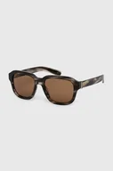 Okulary przeciwsłoneczne - Gucci okulary przeciwsłoneczne męskie kolor zielony GG1508S - miniaturka - grafika 1