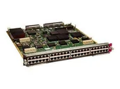 Switche - Cisco Cat6500 48-port PoE 802.3af &amp; ePoE 10/100/1000 CEF256 card (WS-X6548-GE-45AF=) - miniaturka - grafika 1