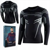 Koszulki męskie - KOSZULKA męska Brubeck DRY sportowa z długim rękawem TERMOAKTYWNA - XXL - miniaturka - grafika 1