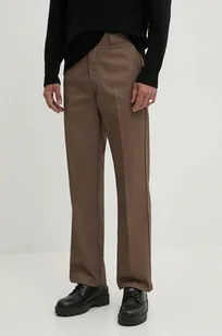 Dickies spodnie 874 męskie kolor brązowy proste DK0A4XK6 - Spodnie męskie - miniaturka - grafika 1
