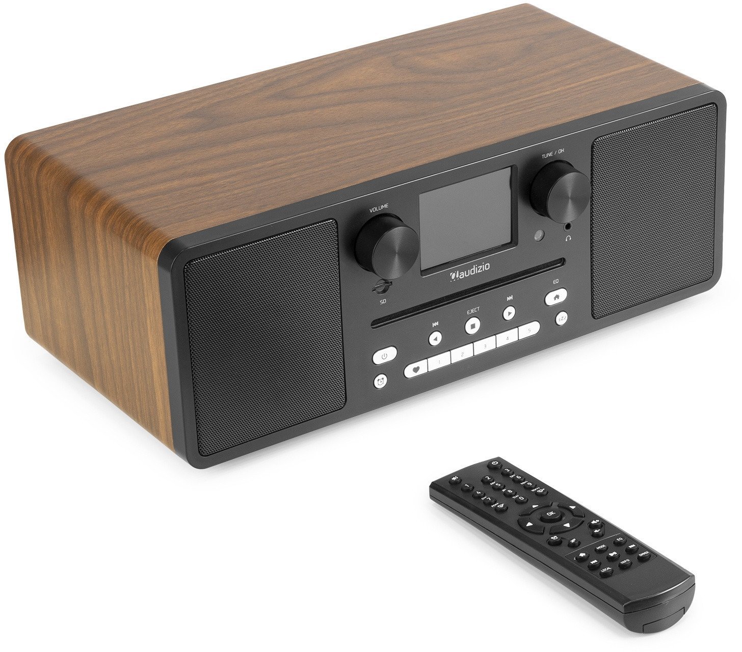 Audizio Naples CD/BT/DAB+/radio internetowe brązowe one size