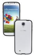Etui i futerały do telefonów - Samsung CASE IT Etui dedykowane do Galaxy S4 przejrzyste czarne KW CSS4HSBK - miniaturka - grafika 1