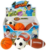 Piłki dla dzieci - Piłka piankowa 12,5cm Mix - miniaturka - grafika 1