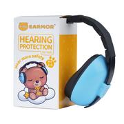 Ochronniki słuchu - Earmor - Pasywne słuchawki dziecięce - Baby Blue - K01 - miniaturka - grafika 1