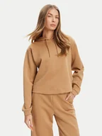 Bluzy damskie - Guess Bluza V5YQ04 KBSL2 Beżowy Regular Fit - miniaturka - grafika 1