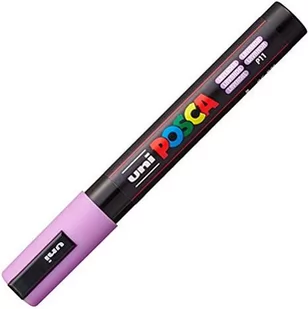 Uni Marker Posca PC-5M z farbą plakatową pastelowy-lawendowy MAP.436 - Markery permanentne - miniaturka - grafika 1