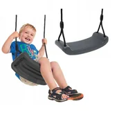 Place zabaw - HUŚTAWKA ogrodowa SOLIDNE SIEDZISKO GRAFIT - miniaturka - grafika 1