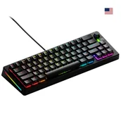 Klawiatury - Glorious Gaming GMMK 3 65% Prebuilt klawiatura USB QWERTY US English Czarny GLO-KB-GMMK3-65-PB-FOX-W-BLK-US - miniaturka - grafika 1