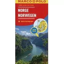 Marco Polo Norwegia mapa drogowa Marco Polo 1:800 000 - MARCO POLO - Atlasy i mapy - miniaturka - grafika 1