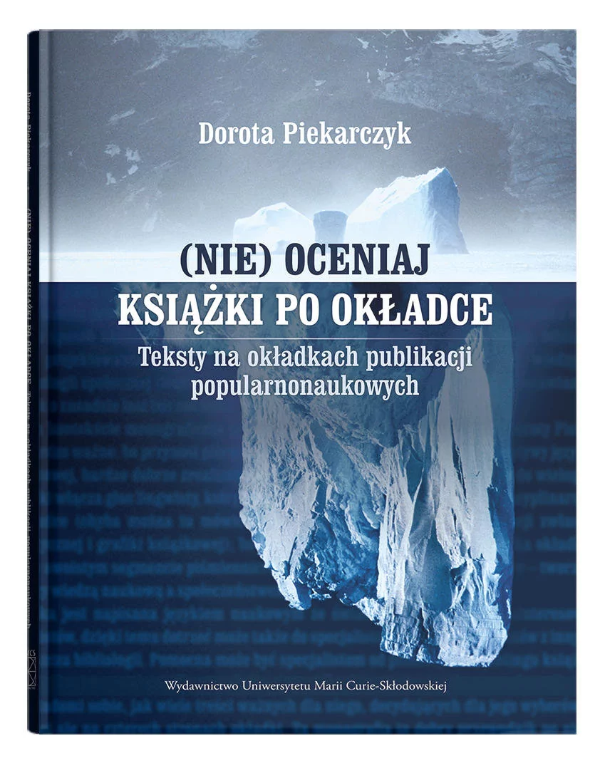 Nie) oceniaj książki po okładce Dorota Piekarczyk
