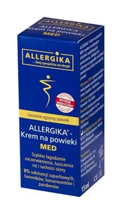ALLERGIKA Krem na powieki MED, 15 ml - Kosmetyki pod oczy - miniaturka - grafika 1