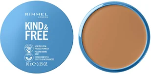Rimmel London London Kind & Free Healthy Look Pressed Powder puder 10 g 040 Tan - Pudry do twarzy - miniaturka - grafika 3
