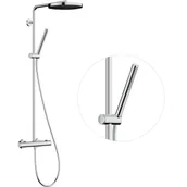 Zestawy prysznicowe - HANSGROHE 24222000 Pulsify S Puro Komplet prysznicowy 260 1 jet z Ecostat Fine Chrom - miniaturka - grafika 1