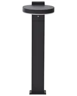 Lampy ogrodowe - Lampa ogrodowa solarna LED 50 cm czarna PARKERS - miniaturka - grafika 1