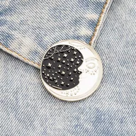 Broszki - Przypinki z astrologicznym motywem - miniaturka - grafika 1