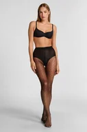 Rajstopy - Hunkemöller Rajstopy 15 Den Kropki Anti-Ladder Czarny - miniaturka - grafika 1