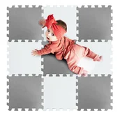 Maty piankowe - HAPPY KIDDO Mata piankowa puzzle piankowe edukacyjna duża SN84060 - miniaturka - grafika 1