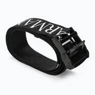 Paski - Pasek do spodni EA7 Emporio Armani Allover Logo black/white - miniaturka - grafika 1