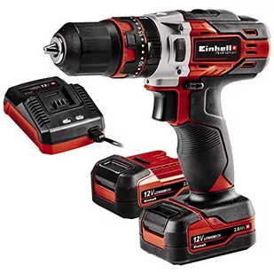 Einhell cordless hammer TE-CD 12/1 Li-i 12V red black 2x Li-ion battery 2,0Ah - Wiertarki - miniaturka - grafika 1