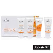 Image Skincare Image Skincare Vital C Trial Kit ZESTAW podróżny dla cer suchych, odwodnionych, wrażliwych, naczy