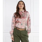 Koszule damskie - GUESS Koszula | Relaxed fit - miniaturka - grafika 1