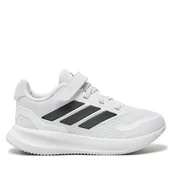 Buty dla chłopców - Sneakersy adidas Runfalcon 5 IE8579 Biały - miniaturka - grafika 1