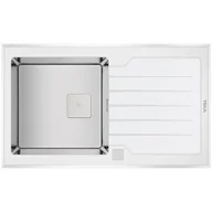 Zlewozmywaki - Teka DIAMOND RS15 1B 1D 86 REV 2 AUTO WST WHITE 115100012 - miniaturka - grafika 1