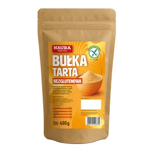 Naura Bułka tarta bezglutenowa 400 g - Zdrowa żywność - miniaturka - grafika 1