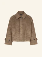 Marynarki i żakiety damskie - Meotine Kurtka Bouclé Gia braun - miniaturka - grafika 1