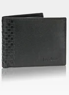 Portfele - Pierre Cardin, Portfel skórzany męski, Tilak40 8805, czarny, ochrona RFID - miniaturka - grafika 1