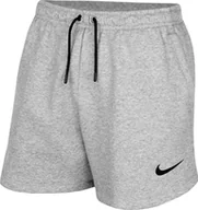 Spodnie sportowe damskie - Nike Nike Park 20 Short CW6963-063 szary L - miniaturka - grafika 1