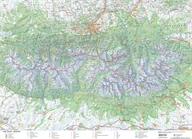 Tapety - Eko-Graf, Tatry mapa ścienna turystyczna - tapeta XXL - miniaturka - grafika 1
