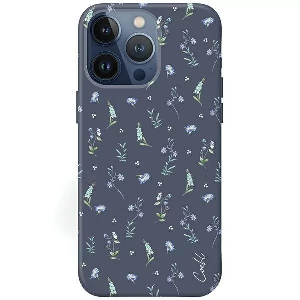 Etui UNIQ Coehl Prairie Apple iPhone 15 Pro Max granatowy/lavender blue