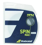 Tenis ziemny - Naciąg Babolat Spin Max Rpm Rough 1.30 Black - miniaturka - grafika 1