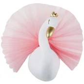 Dekoracje domu - Pluszowa dekoracja ścienna łabędź biały ODETTA - miniaturka - grafika 1