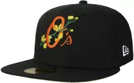 Czapki i chusty sportowe męskie - Czapka 59Fifty MLB Baltimore Orioles by New Era, czarny, 7 3/4 (61,5 cm) - miniaturka - grafika 1