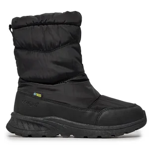 Śniegowce ZigZag Pllaw Kids Boot WP Z234110 Czarny - Buty dla chłopców - miniaturka - grafika 1
