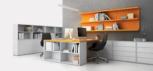 Blat roboczy do biurka BLOCK, 1600 x 800 x 25 mm, dąb naturalny - Blaty meblowe i parapety okienne - miniaturka - grafika 14