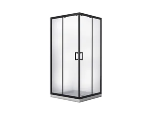 Kabina Prysznicowa Kwadratowa Modern Black 80X80X190 Mkb-80-190-C - Kabiny prysznicowe - miniaturka - grafika 3