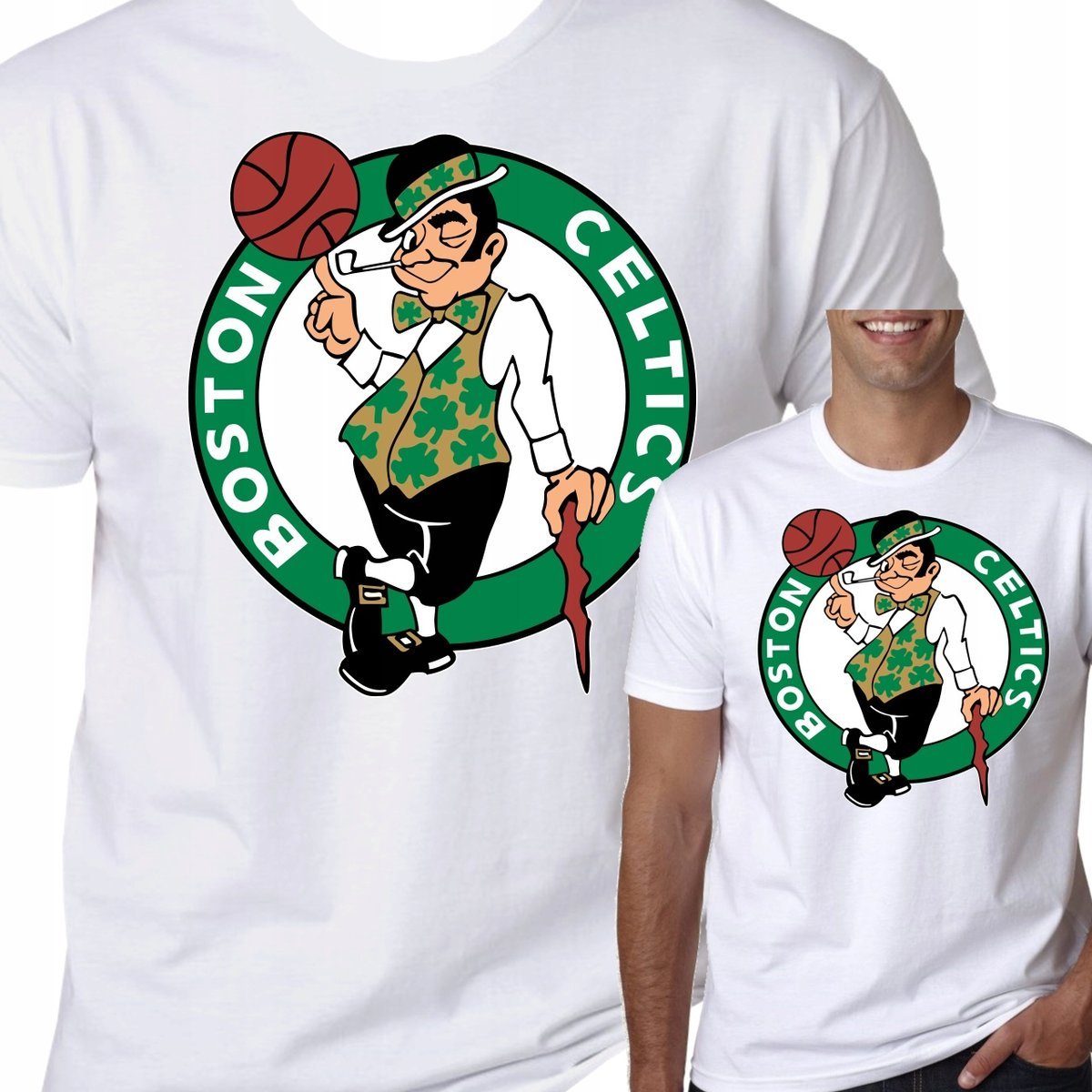T-Shirt KOSZULKA BOSTON CELTICS PREZENT L 0463